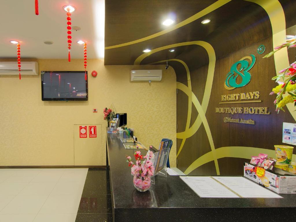 Eight Days Boutique Hotel - Mount Austin Johor Bahru Eksteriør billede