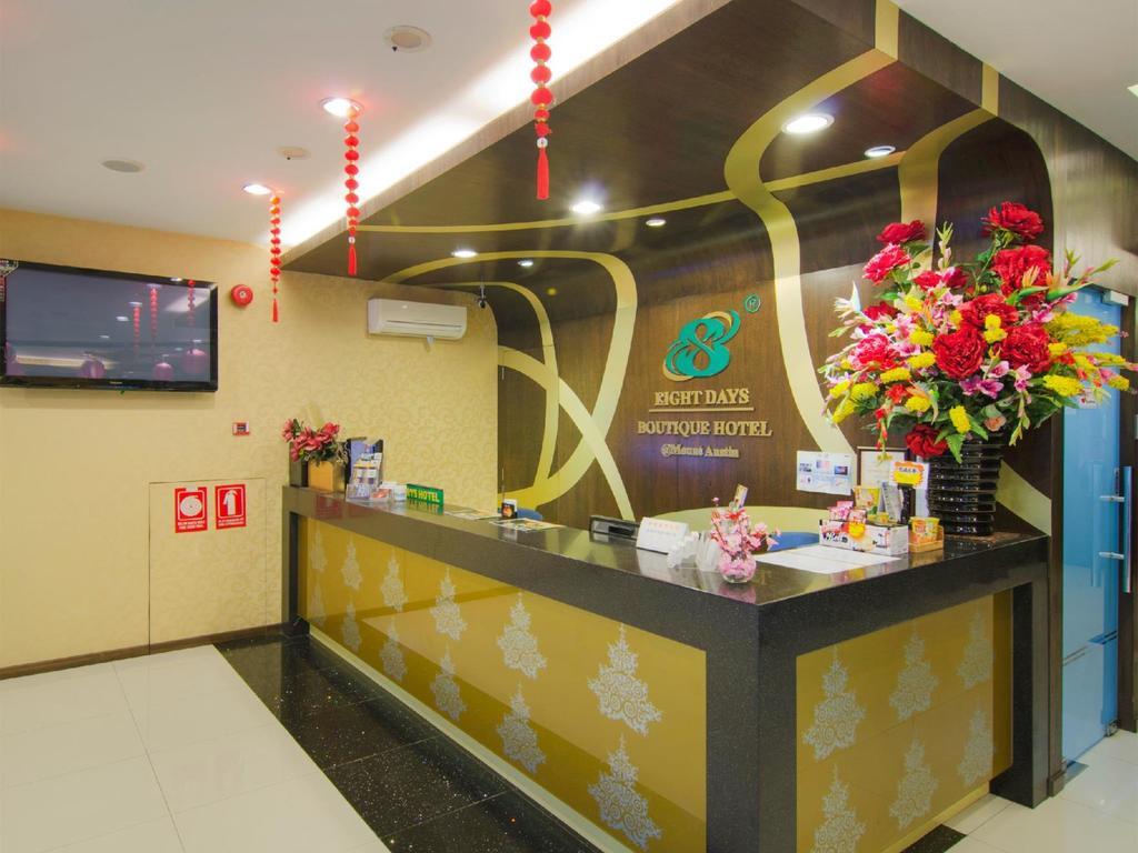 Eight Days Boutique Hotel - Mount Austin Johor Bahru Eksteriør billede